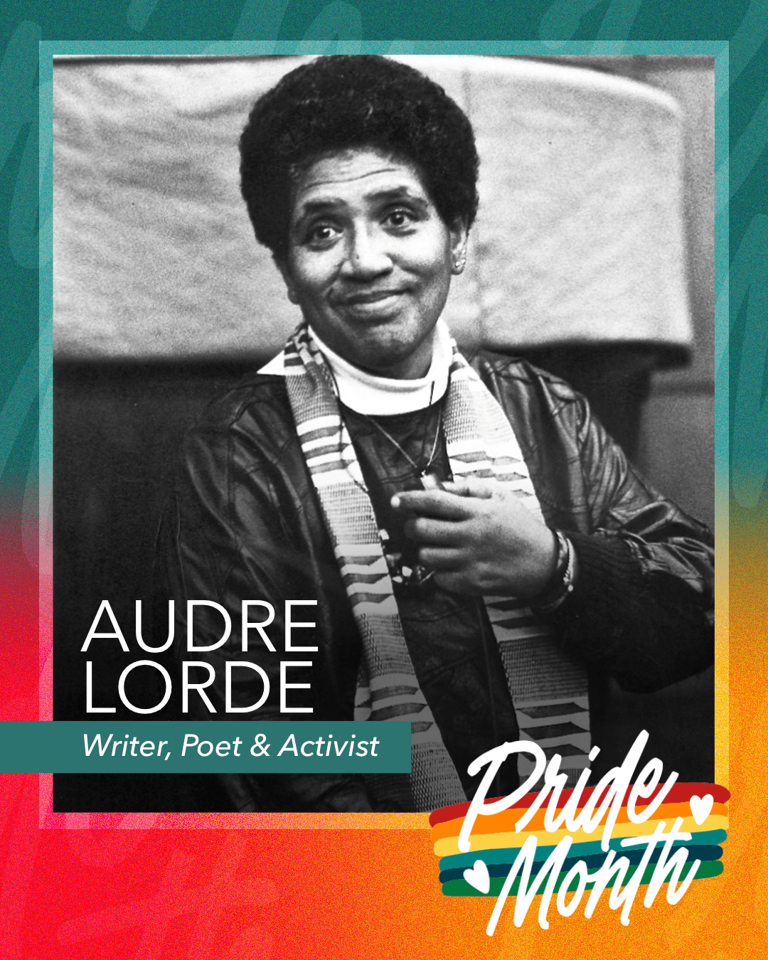 Audre Lorde | Pride Month 2026