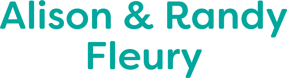 Alison & Randy Fleury logo Alison & Randy Fleury logo
